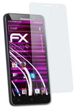 Glasfolie atFoliX kompatibel mit Lenovo A616, 9H Hybrid-Glass FX