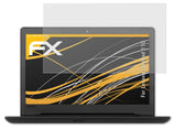atFoliX Panzerfolie kompatibel mit Lenovo IdeaPad 110, entspiegelnde und stoßdämpfende FX Schutzfolie (2X)
