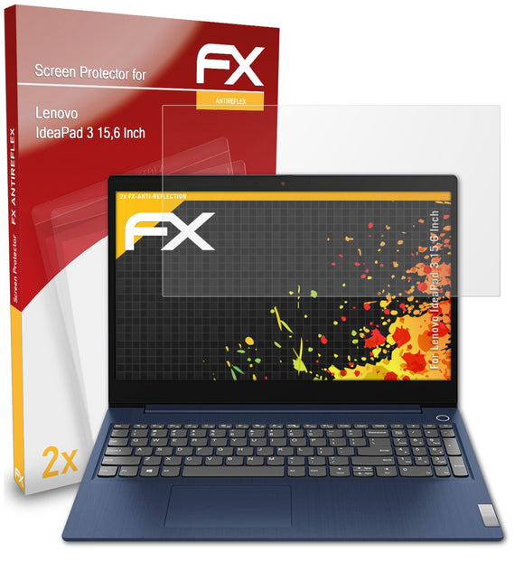 atFoliX FX-Antireflex Displayschutzfolie für Lenovo IdeaPad 3 (15,6 Inch)