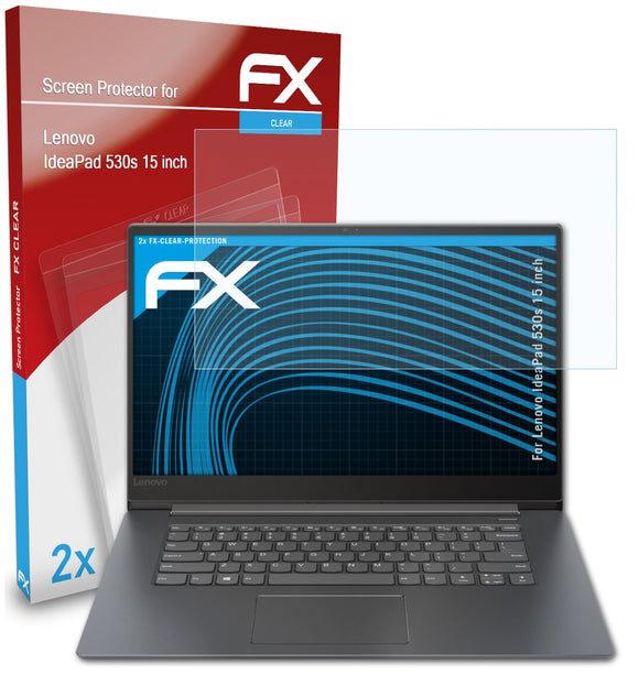 atFoliX FX-Clear Schutzfolie für Lenovo IdeaPad 530s (15 inch)