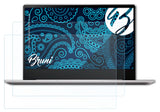 Schutzfolie Bruni kompatibel mit Lenovo IdeaPad 720S 13 inch, glasklare (2X)