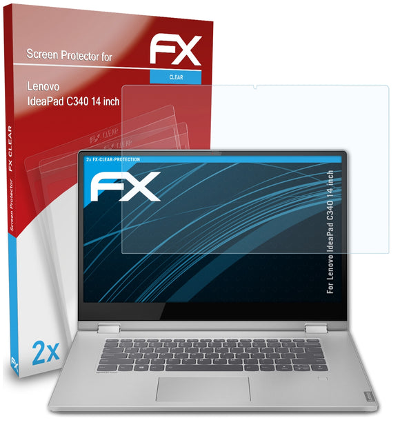 atFoliX FX-Clear Schutzfolie für Lenovo IdeaPad C340 (14 inch)