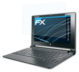 Schutzfolie atFoliX kompatibel mit Lenovo IdeaPad Flex 10, ultraklare FX (2X)