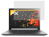 Panzerfolie atFoliX kompatibel mit Lenovo IdeaPad Flex 2-15, entspiegelnde und stoßdämpfende FX (2X)