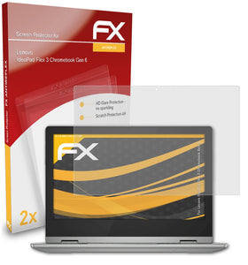 atFoliX FX-Antireflex Displayschutzfolie für Lenovo IdeaPad Flex 3 Chromebook (Gen 6)