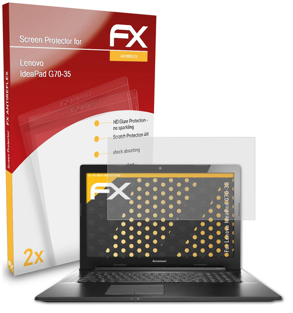 atFoliX FX-Antireflex Displayschutzfolie für Lenovo IdeaPad G70-35