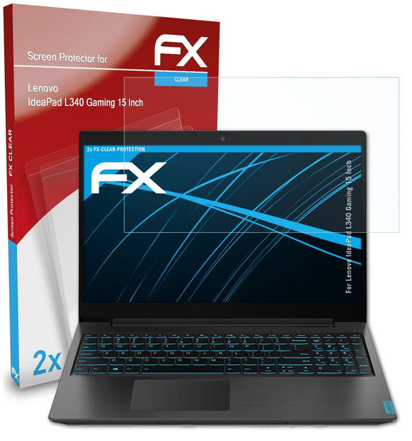 atFoliX FX-Clear Schutzfolie für Lenovo IdeaPad L340 Gaming (15 Inch)
