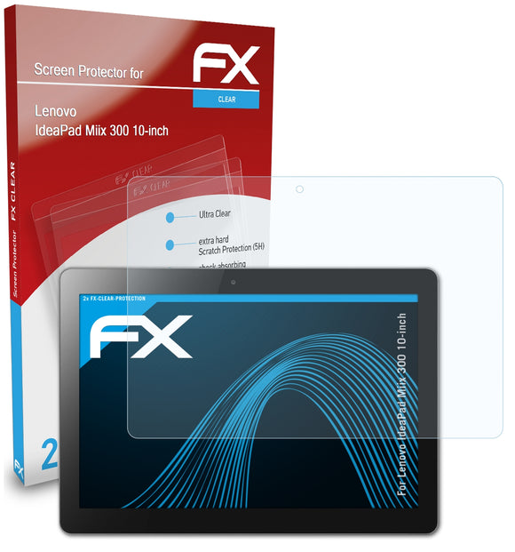 atFoliX FX-Clear Schutzfolie für Lenovo IdeaPad Miix 300 (10-inch)