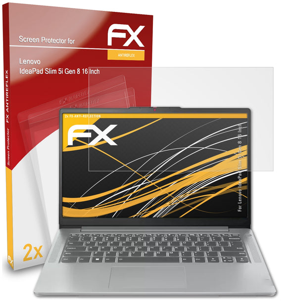 atFoliX FX-Antireflex Displayschutzfolie für Lenovo IdeaPad Slim 5i Gen 8 (16 Inch)
