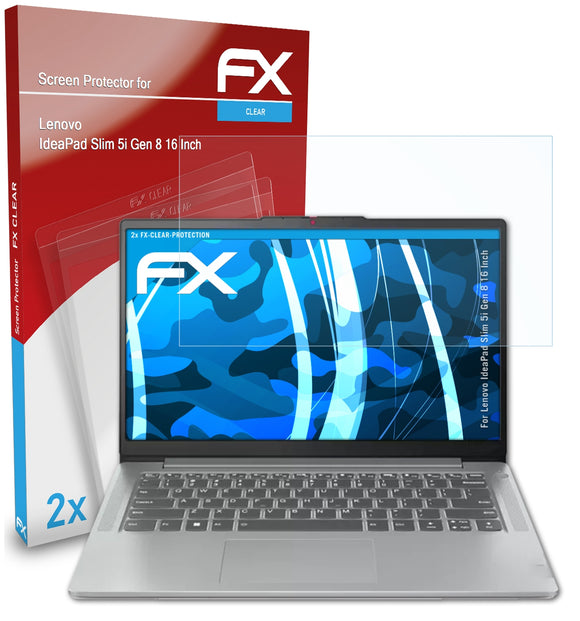 atFoliX FX-Clear Schutzfolie für Lenovo IdeaPad Slim 5i Gen 8 (16 Inch)