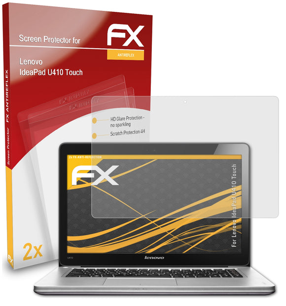 atFoliX FX-Antireflex Displayschutzfolie für Lenovo IdeaPad U410 Touch