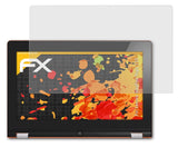 Panzerfolie atFoliX kompatibel mit Lenovo IdeaPad Yoga 11S, entspiegelnde und stoßdämpfende FX (2X)
