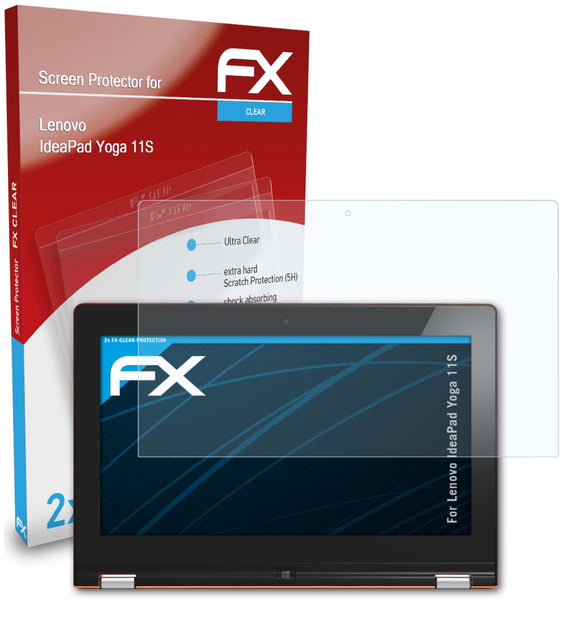 atFoliX FX-Clear Schutzfolie für Lenovo IdeaPad Yoga 11S
