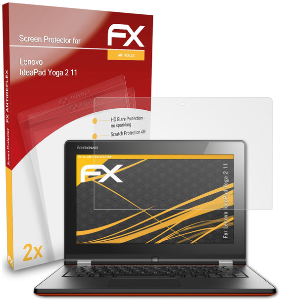 atFoliX FX-Antireflex Displayschutzfolie für Lenovo IdeaPad Yoga 2 11