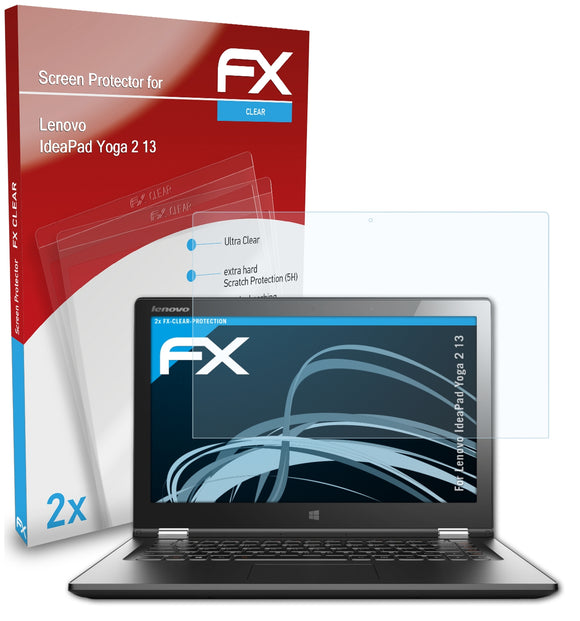 atFoliX FX-Clear Schutzfolie für Lenovo IdeaPad Yoga 2 13
