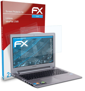 atFoliX FX-Clear Schutzfolie für Lenovo IdeaPad Z500
