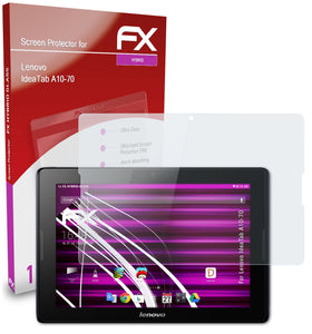 atFoliX FX-Hybrid-Glass Panzerglasfolie für Lenovo IdeaTab A10-70