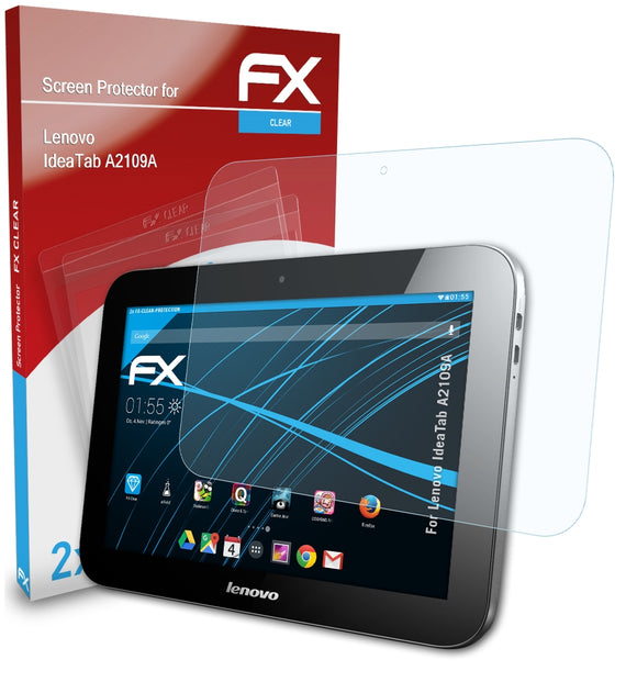 atFoliX FX-Clear Schutzfolie für Lenovo IdeaTab A2109A