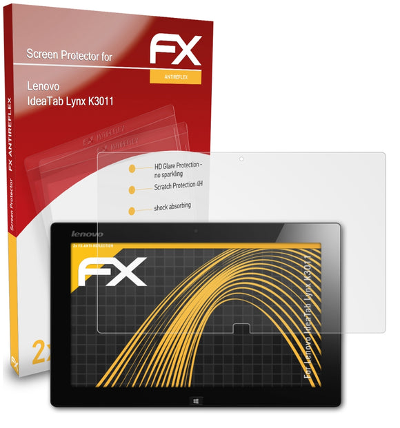 atFoliX FX-Antireflex Displayschutzfolie für Lenovo IdeaTab Lynx K3011