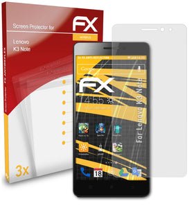 atFoliX FX-Antireflex Displayschutzfolie für Lenovo K3 Note