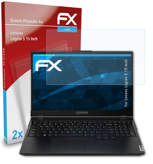 atFoliX FX-Clear Schutzfolie für Lenovo Legion 5 (15 Inch)