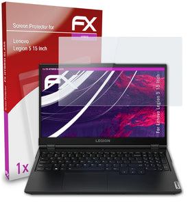 atFoliX FX-Hybrid-Glass Panzerglasfolie für Lenovo Legion 5 (15 Inch)