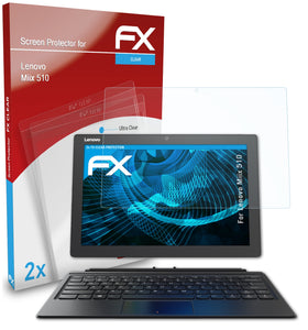 atFoliX FX-Clear Schutzfolie für Lenovo Miix 510