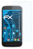 Schutzfolie atFoliX kompatibel mit Lenovo Motorola Moto E3, ultraklare FX (3X)