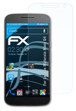 Schutzfolie atFoliX kompatibel mit Lenovo Motorola Moto G4, ultraklare FX (3X)