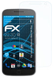 Schutzfolie atFoliX kompatibel mit Lenovo Motorola Moto G4 Plus, ultraklare FX (3X)
