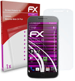 atFoliX FX-Hybrid-Glass Panzerglasfolie für Lenovo Motorola Moto G4 Plus