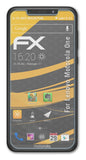 Panzerfolie atFoliX kompatibel mit Lenovo Motorola One, entspiegelnde und stoßdämpfende FX (3X)
