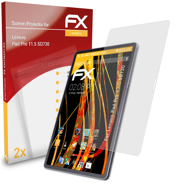 atFoliX FX-Antireflex Displayschutzfolie für Lenovo Pad Pro 11.5 (SD730)