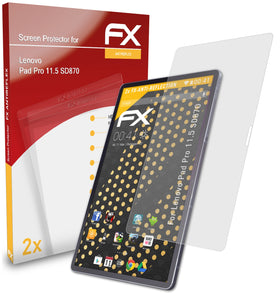 atFoliX FX-Antireflex Displayschutzfolie für Lenovo Pad Pro 11.5 (SD870)