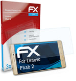 atFoliX FX-Clear Schutzfolie für Lenovo Phab 2