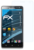 atFoliX Schutzfolie kompatibel mit Lenovo S856, ultraklare FX Folie (3X)