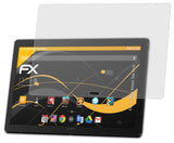 Panzerfolie atFoliX kompatibel mit Lenovo Smart Tab P10, entspiegelnde und stoßdämpfende FX (2X)