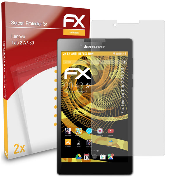 atFoliX FX-Antireflex Displayschutzfolie für Lenovo Tab 2 A7-30