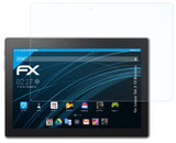 Schutzfolie atFoliX kompatibel mit Lenovo Tab 3 10 Business, ultraklare FX (2X)