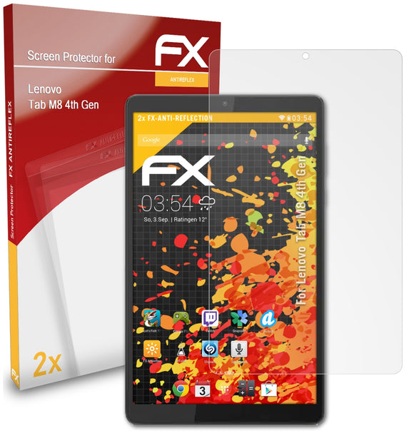 atFoliX FX-Antireflex Displayschutzfolie für Lenovo Tab M8 (4th Gen)