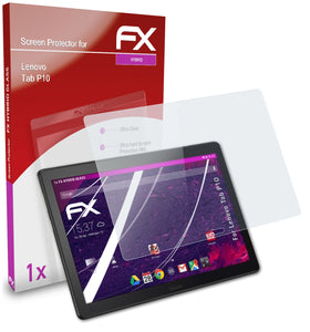 atFoliX FX-Hybrid-Glass Panzerglasfolie für Lenovo Tab P10