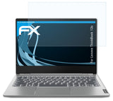 Schutzfolie atFoliX kompatibel mit Lenovo ThinkBook 13s, ultraklare FX (2X)