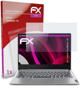 atFoliX FX-Hybrid-Glass Panzerglasfolie für Lenovo ThinkBook 13s