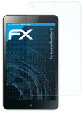 Schutzfolie atFoliX kompatibel mit Lenovo ThinkPad 8, ultraklare FX (2X)