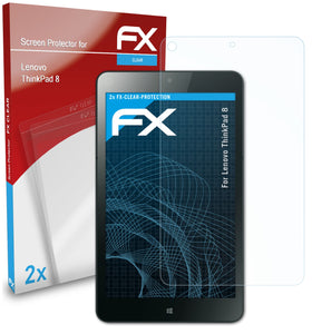 atFoliX FX-Clear Schutzfolie für Lenovo ThinkPad 8