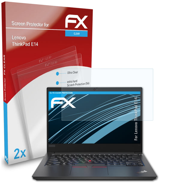atFoliX FX-Clear Schutzfolie für Lenovo ThinkPad E14