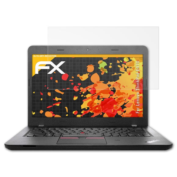 atFoliX FX-Antireflex Displayschutzfolie für Lenovo ThinkPad E470