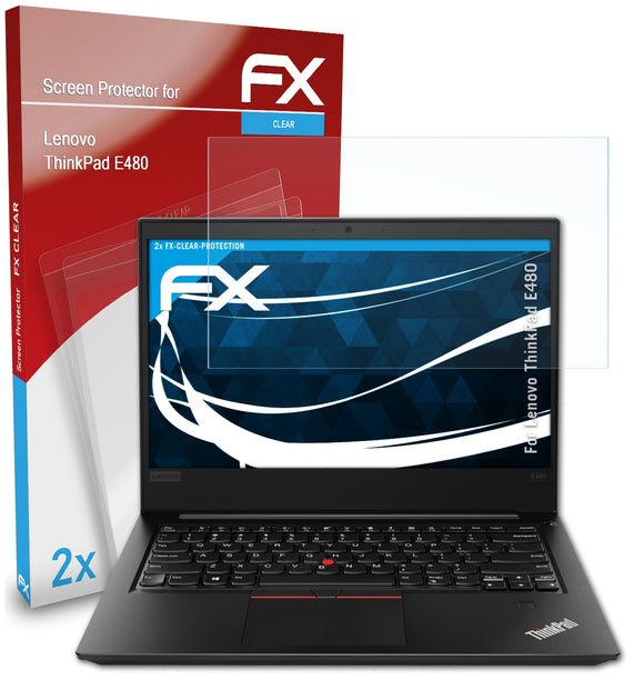 atFoliX FX-Clear Schutzfolie für Lenovo ThinkPad E480