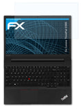 Schutzfolie atFoliX kompatibel mit Lenovo ThinkPad E595, ultraklare FX (2X)