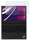 Glasfolie atFoliX kompatibel mit Lenovo ThinkPad E595, 9H Hybrid-Glass FX